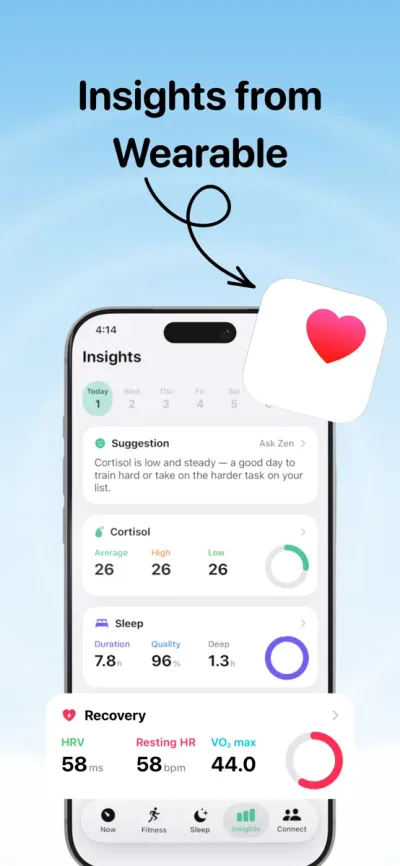 Cortisol+ App Store preview 2